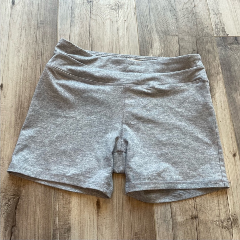 Forever 21 Gray Bike Workout Yoga Shorts Minimalist Design